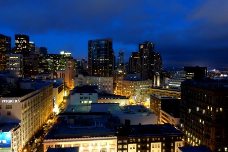 City at night - San Francisco, CA - DSC03404
