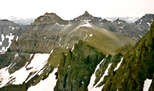 Cirque Mountain and Teakettle Mountain