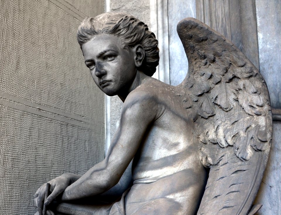 Cimitero di Staglieno Tomba Bernardo Figari Giacomo Moreno 30072015 2