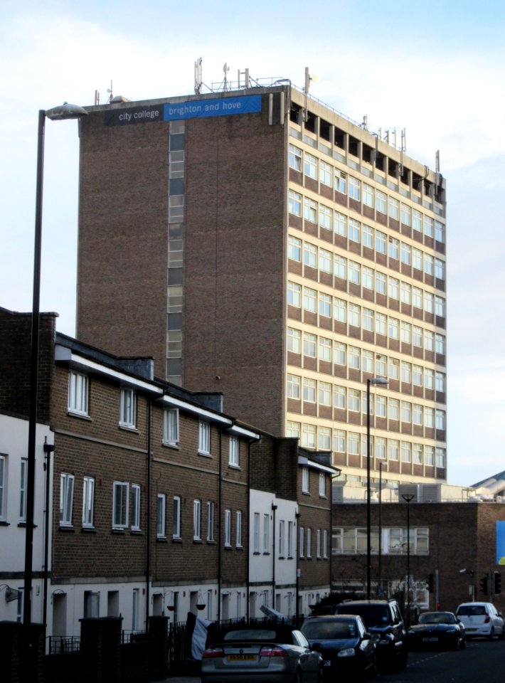City College Brighton and Hove (Main Buildings), Pelham Street, Brighton (March 2016)