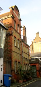 City College (Gloucester Building), Trafalgar Court, North Laine, Brighton (November 2015)