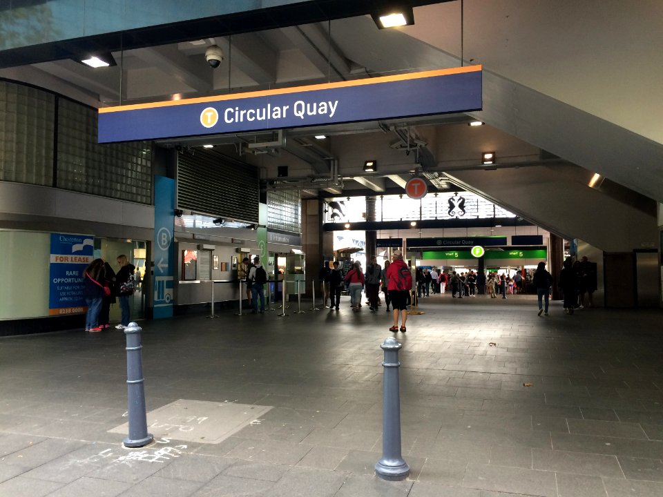 Circular Quay Transport Interchange Entrance