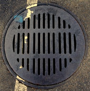 Circular grate - Arlington, MA - DSC03543