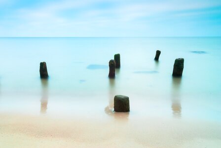 Stones beach baltic sea
