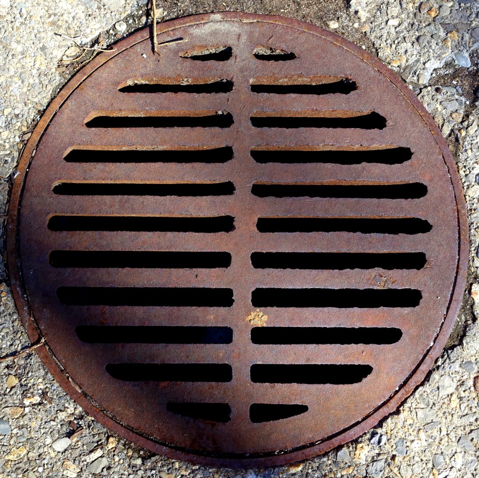 Circular grate - Arlington, MA - DSC09131