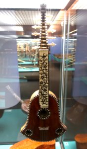 Cittern (Hamburger Cithrinchen), view 1, Hamburg, late 1600s - Germanisches Nationalmuseum - Nuremberg, Germany - DSC03285