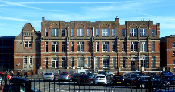 City College Brighton & Hove (former York Place Board School), Pelham Street, Brighton (January 2014) (3)