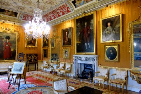 Cinnamon Drawing Room - Harewood House - West Yorkshire, England - DSC01908