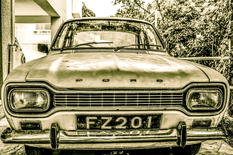 Antique vintage vehicle