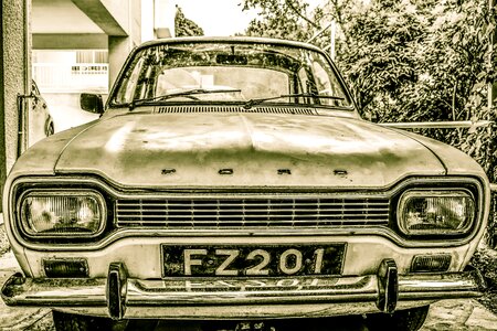 Antique vintage vehicle