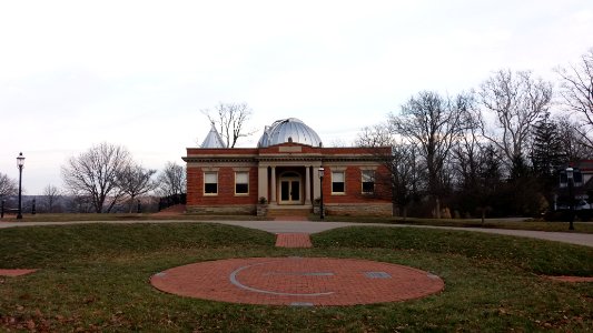 Cincinnati Observatory, front of Mitchel building