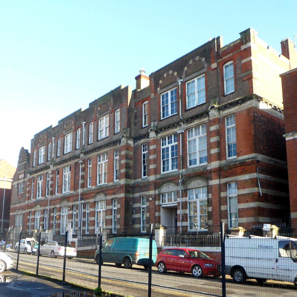 City College Brighton & Hove (former York Place Board School), Pelham Street, Brighton (January 2014) (1)