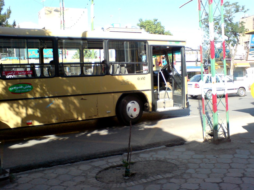 City Bus stopped at Station