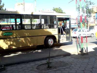 City Bus stopped at Station