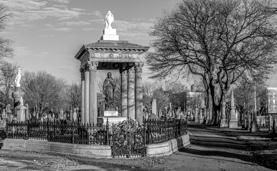 Cimetière Saint-Sauveur of Quebec ville, Canada