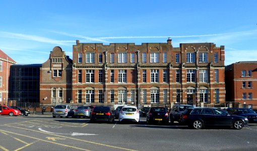 City College Brighton & Hove (former York Place Board School), Pelham Street, Brighton (January 2014) (4)