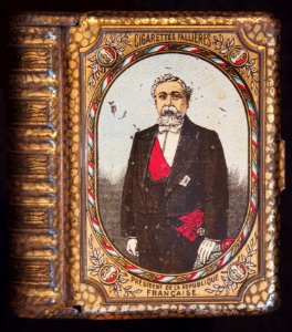 Cigarettes Fallieres met President de la Republique Française, voorkant