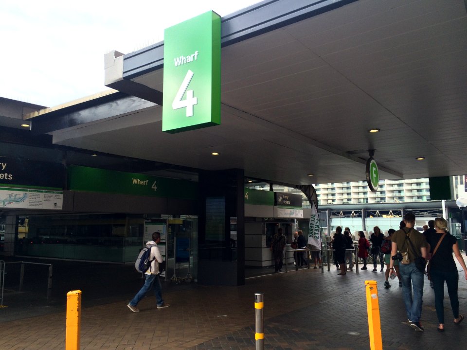 Circular Quay, Wharf 4 (From Walkway Entrance)