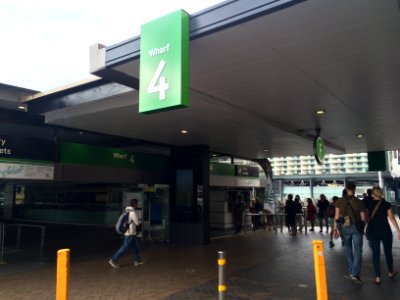 Circular Quay, Wharf 4 (From Walkway Entrance)