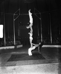 Circus Mikkenie . Acrobaten, Bestanddeelnr 903-0400