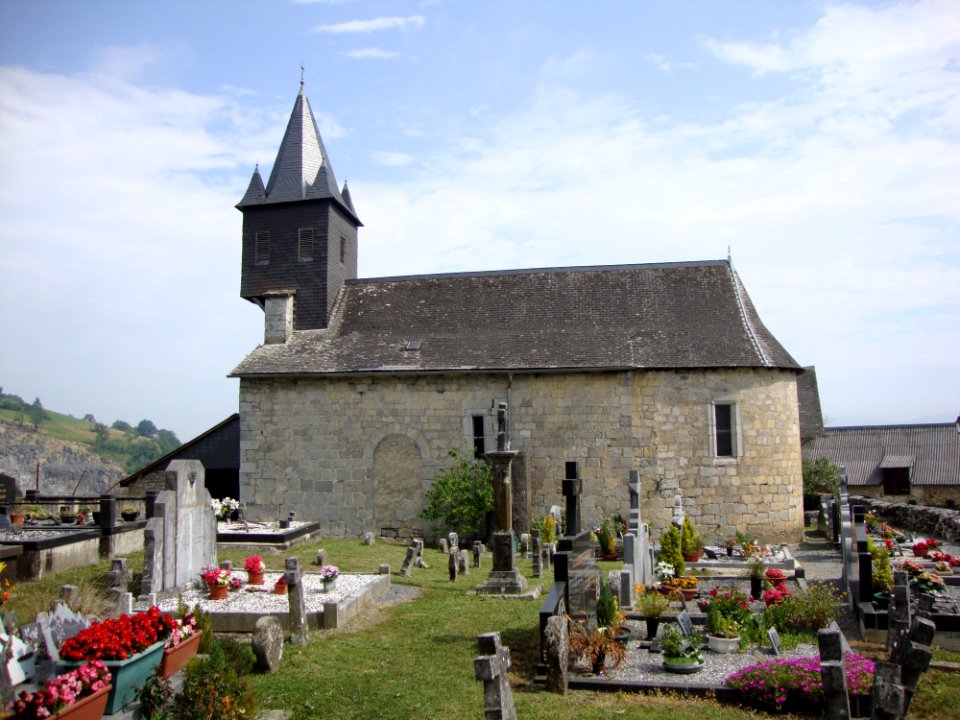 Cihigue (Camou-Cihigue, Pyr-Atl, Fr) L'église