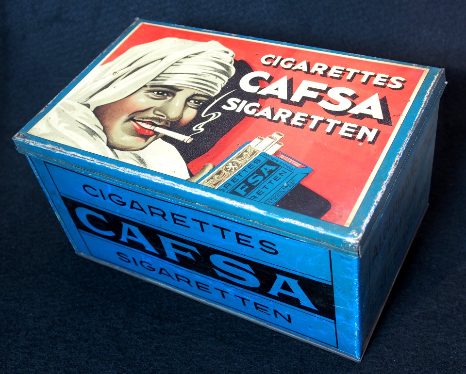 Cigarettes Cafsa sigaretten blik, foto 1
