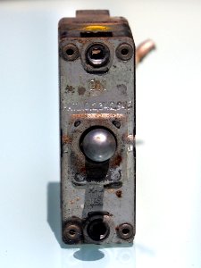 Circuit breaker, Single pole, Non-tripfree, 20Amp-30Volts, AN 3160 pic3