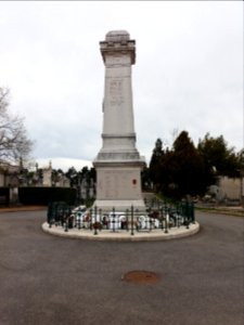 Cimetière de Loyasse - Ancien - Monument à la mémoire des Sapeurs-Pompiers - Discipline