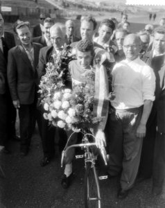 Circuit van Zandvoort wielrennen voor het kampioenschap van Nederland op de weg , Bestanddeelnr 910-4278