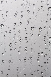 Water drops raindrops windowpane