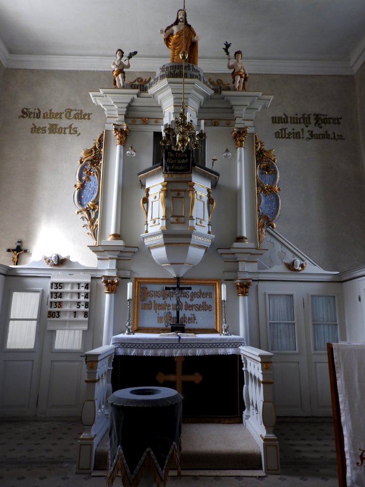 Church Eßbach Thuringia 08