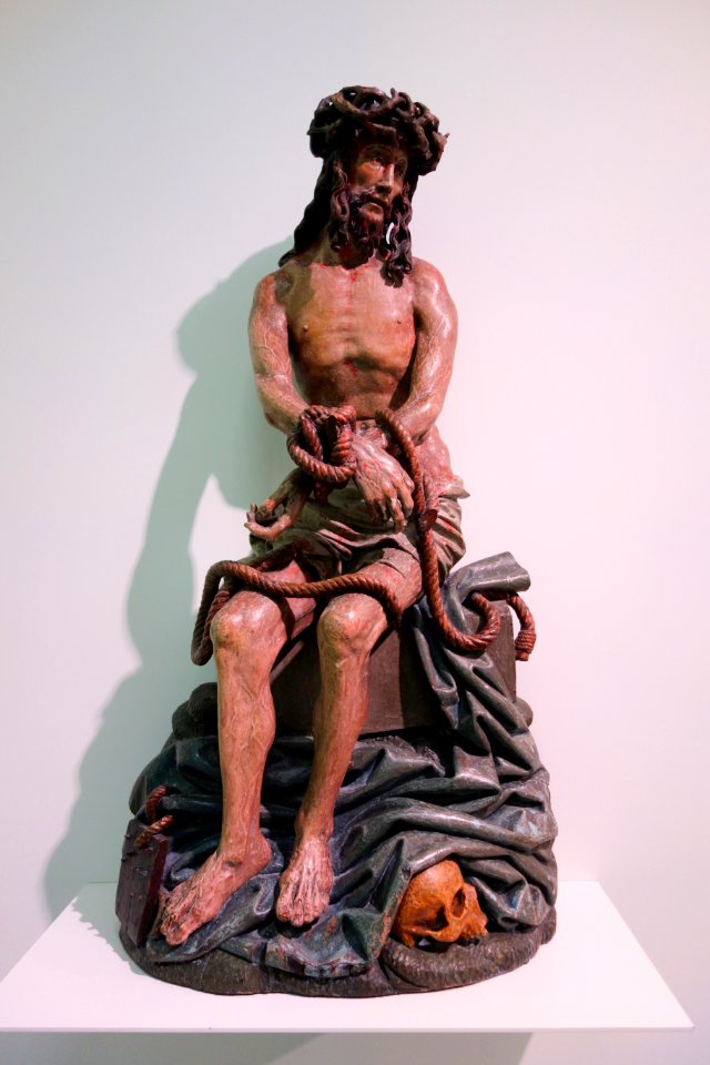 Christus op de koude steen, Leuven, c. 1500 - Museum M - Leuven, Belgium - DSC04853