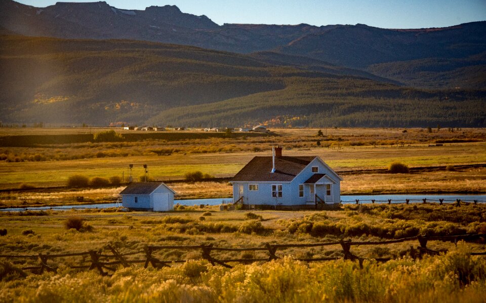 Country farm farmhouse