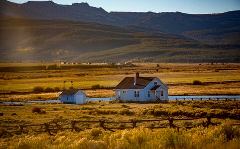 Country farm farmhouse photo