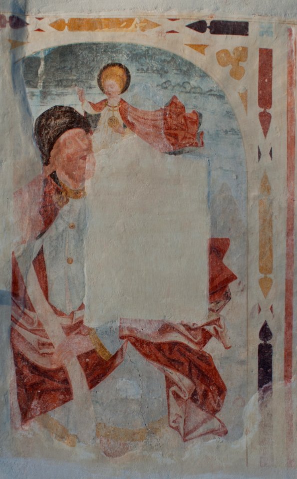 Christophorus-Fresko, Gnadenwald