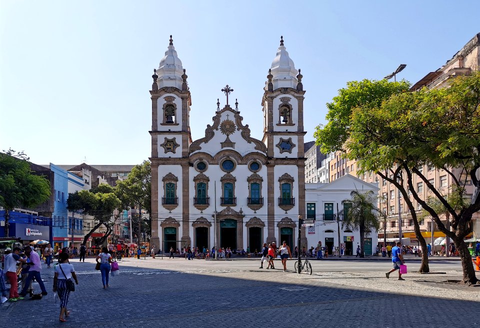 Church in Recife downtown