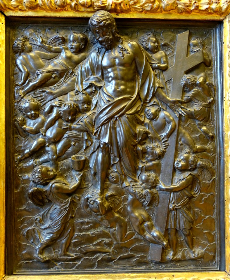 Christ in Glory, Jacopo de' Tatti (Sansovino), 1486-1570, bronze - Bode-Museum - DSC02500