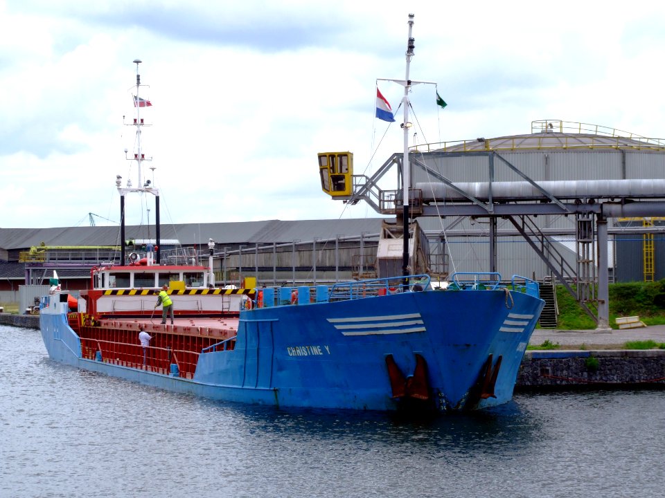 Christine Y at Port of Amsterdam