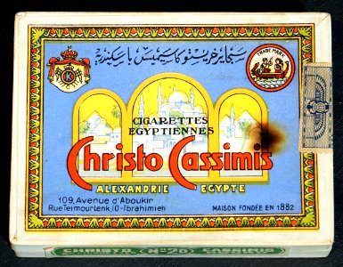 Christo Cassimis cigarettes pic2