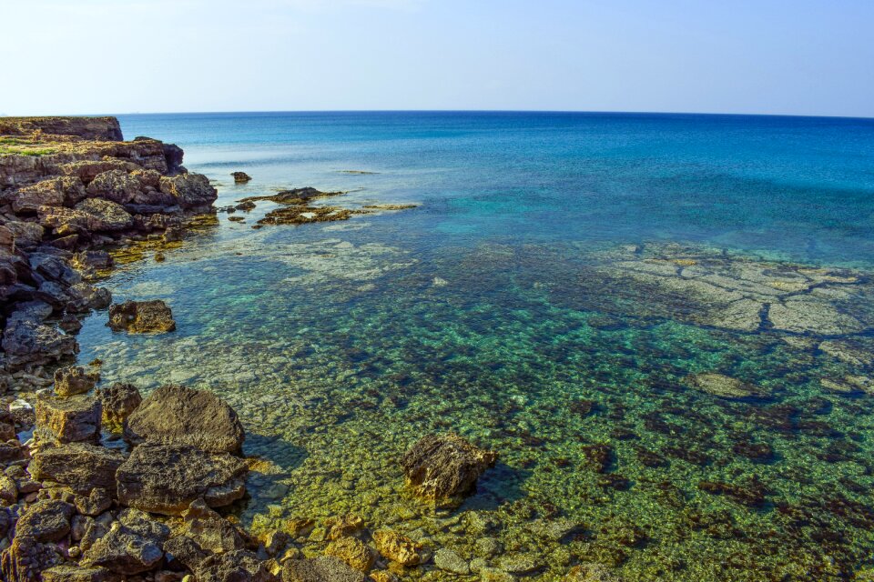 Clear transparent calm