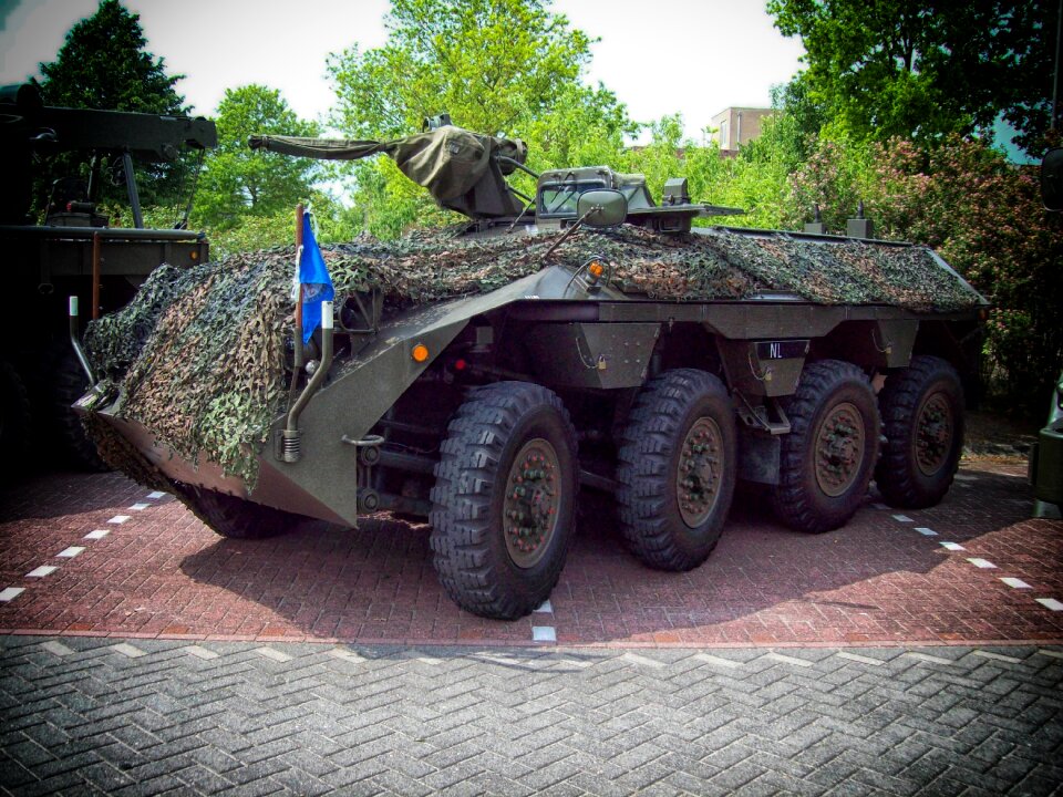 Barracks vehicle tank