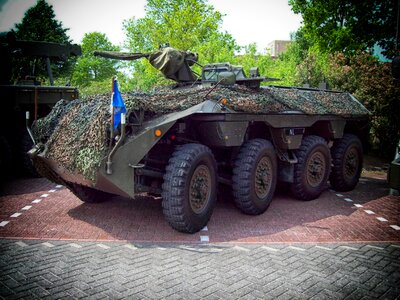 Barracks vehicle tank