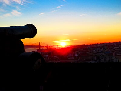 Eventide afternoon sun