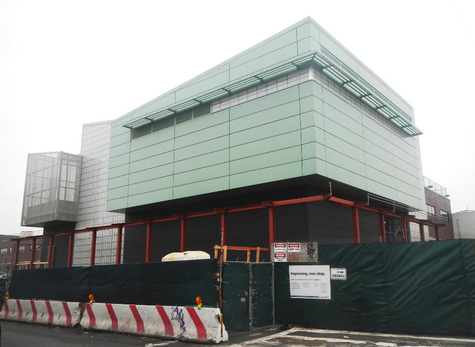 Church Av FG signal house construction jeh