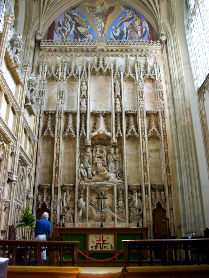 Christchurch Priory, tree of Jesse 3