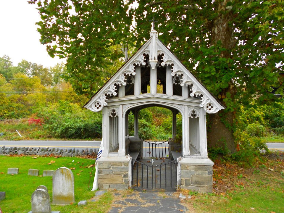 Christ Church Old Swedes gatehouse