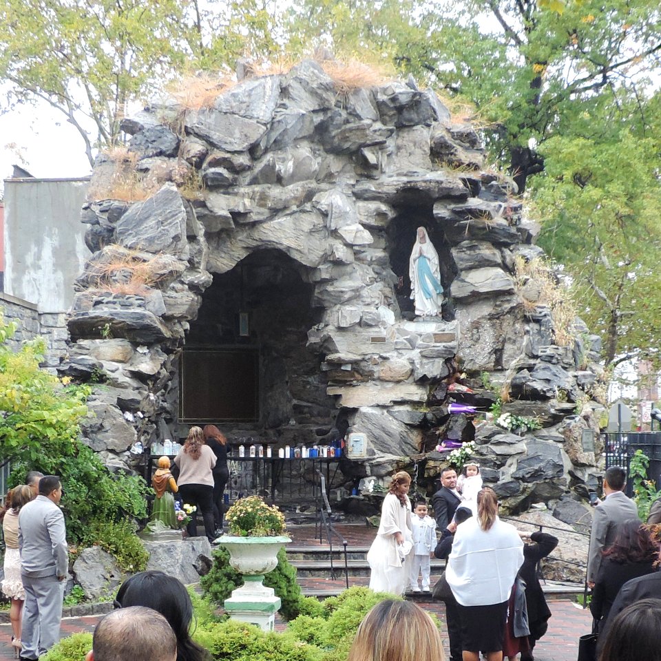 Christening at St Lucy grotto jeh