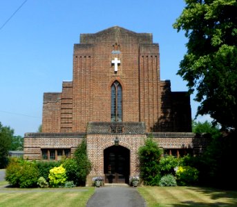 Christ Church United Reformed Church, Epsom Road, Leatherhead (July 2013) (6)