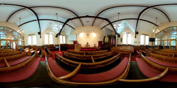 Christchurch Methodist Church, Bexhill (360 panorama)