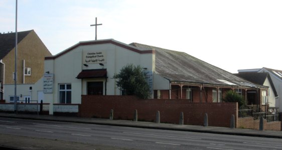 Christian Arabic Evangelical Church, 386 Old Shoreham Road, Aldrington (December 2016) (1)